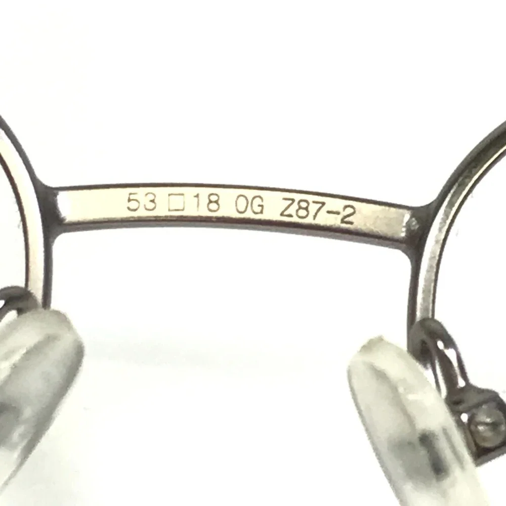 OnGuard Safety Eyeglasses Frames OG-113 Gray Oval Z87-2 Z94.3 53-18-135
